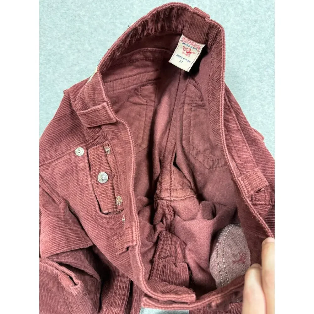 True Religion Womens Size 27 Skinny Corduroy Pants - Picture 9 of 9